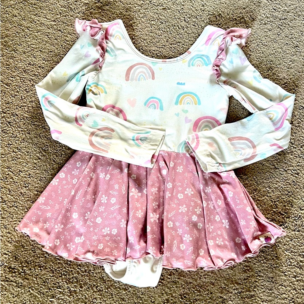 Cheeky Plum Rainbow Dance Tutu